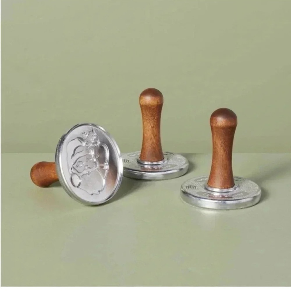 NWT 3pc Christmas Cookie Stamps - Hearth & Hand with Magnolia
